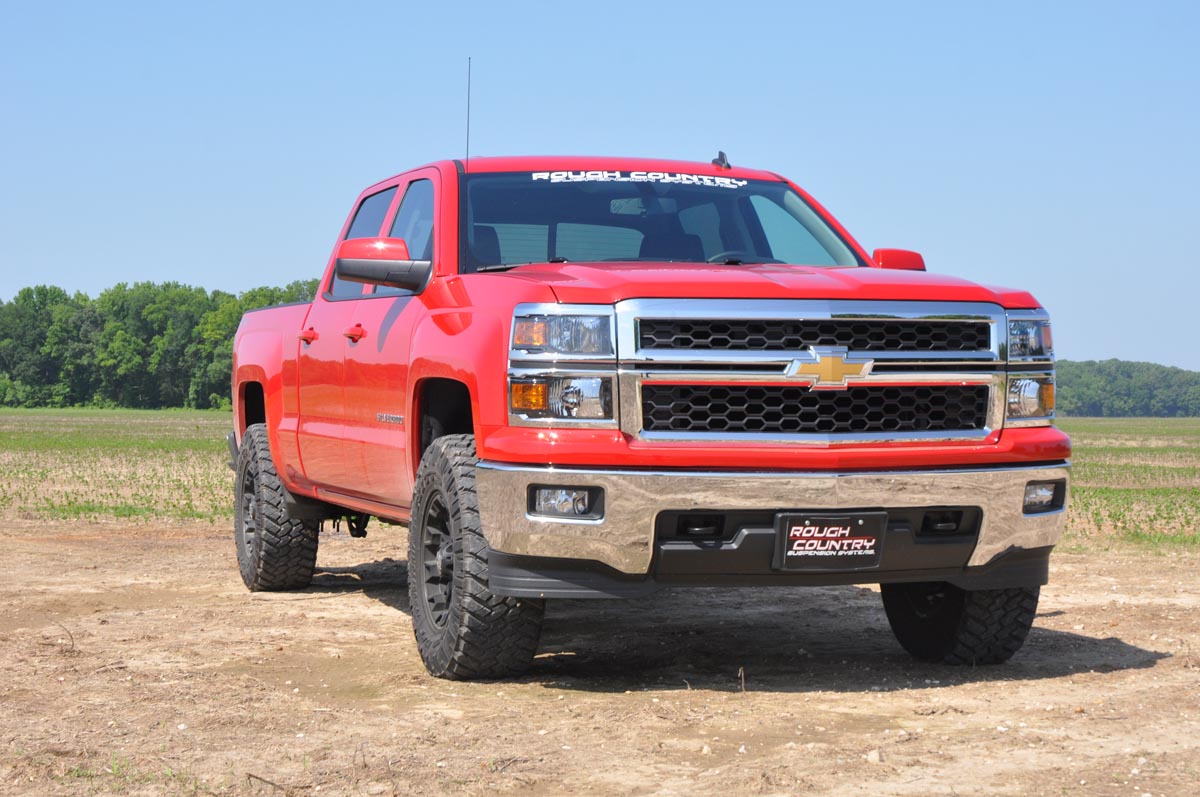 2.5 Inch Leveling Kit | Stamped Steel | Chevy/GMC Sierra 1500 (16-18)/Silverado 1500 (07-18)
