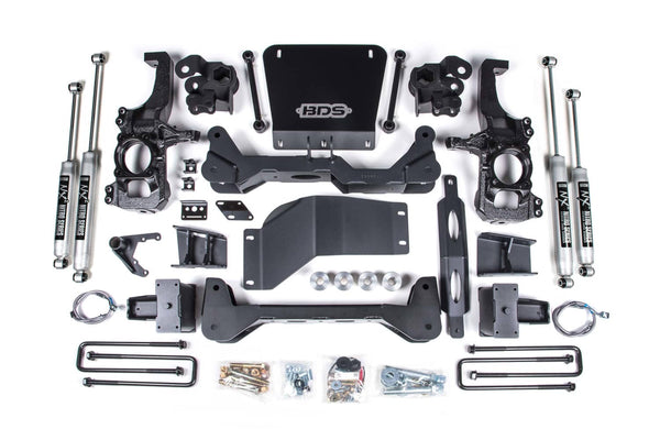 6.5 LIFT KIT WITH FOX 2.0 SHOCKS 20-26 GM HD W/OVERLOADS (EXC AT4X/ZR2 ...