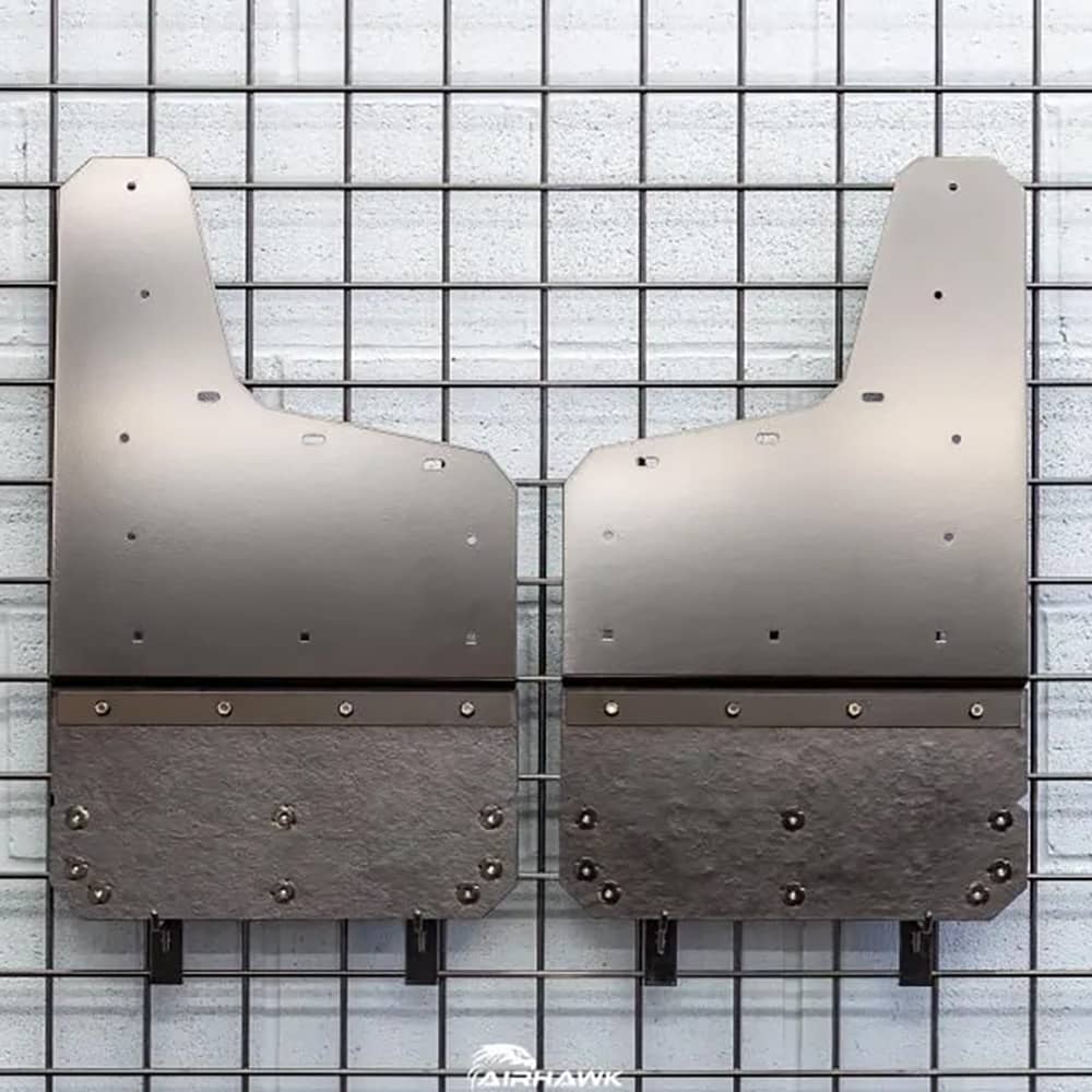 REAR MUD FLAPS 20-26 GMC HD (EXC AT4X)– Canada Hitch Rack