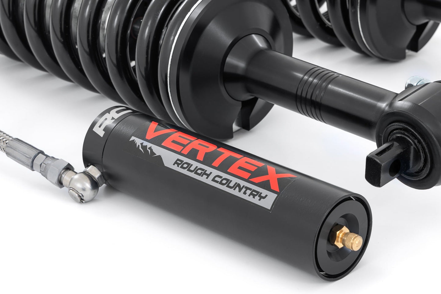 Vertex 2.5 Remote Reservoir Leveling Coilovers | 2 Inch | Chevy/GMC 1500 (07-18 & Classic)
