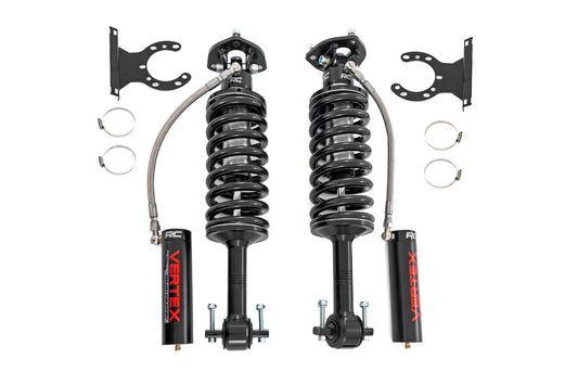 Vertex 2.5 Remote Reservoir Leveling Coilovers | 2 Inch | Chevy/GMC 1500 (07-18 & Classic)
